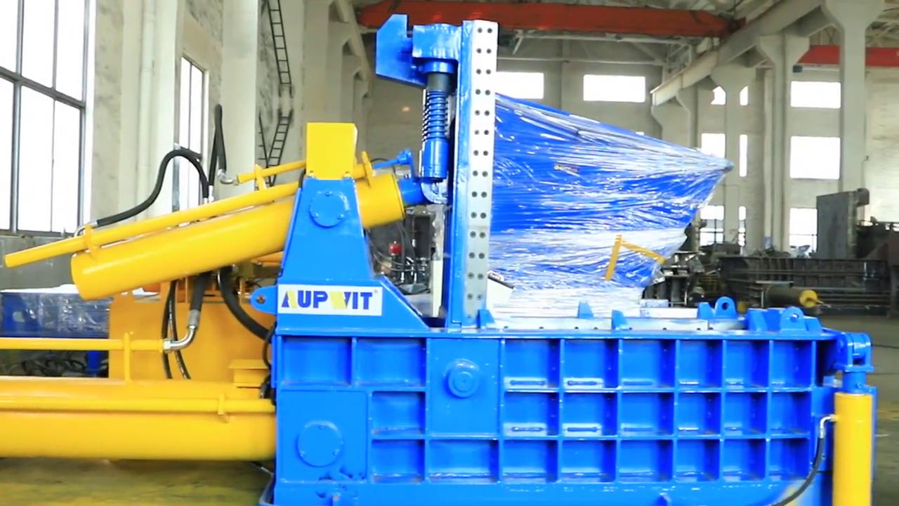 Y81前出包金屬打包機用于廢紙、廢紙箱、秸稈、稻殼、棉花、廢布料、編織袋、塑料瓶、易拉罐、油漆桶等打包作業(yè)。。。